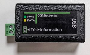 Module TELEINFO USB de GCE Electronics