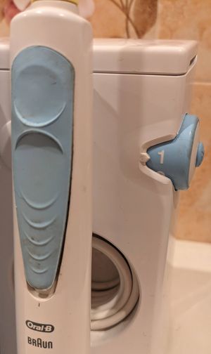 Etiquette de l’hydropulseur BRAUN