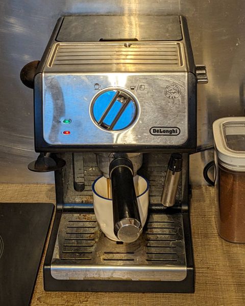 Image représentant une machine à café expresso