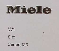 Marque et modèle : Miele W1 8kg Series 120