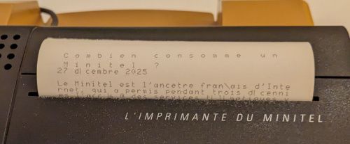 Impression en cours via le bouton