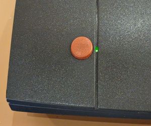 Voyant d’alimentation et bouton d’impression