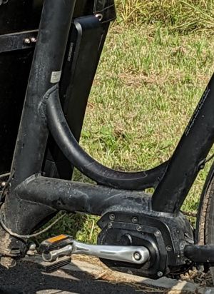 Zoom sur le système d’assistance avec moteur et batterie